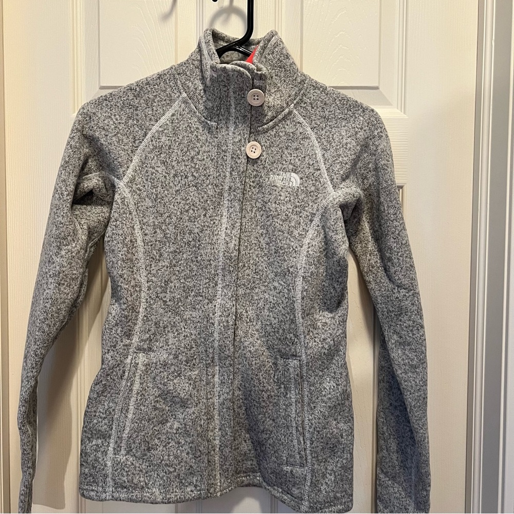 North Face grey jacket NWT size XS